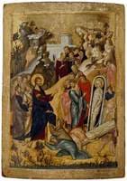 Icon of The Raising of Lazarus