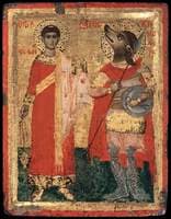 Saints Stephen and Christopher