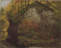 Watkins Glen; verso: Landscape