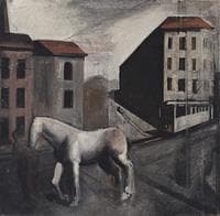 Buildings with White Horse