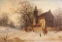 Winter Landscape with Church