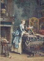 Arranging Flowers