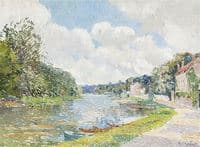 View of the Meuse River