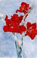 Red Gladioli