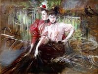 Young Women Seated