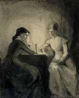 Study for 'Christmas Eve'