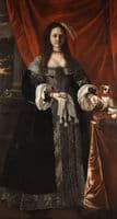 Portrait of a lady with her dog