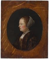 Portrait of a Woman in Profile
