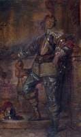 A Man in Half Armour