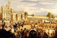 The Christening Procession of the Prince of Wales Leaving Buckingham Palace, London