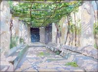 Sunny pergola in Ravello
