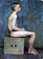 Boy on a Stool