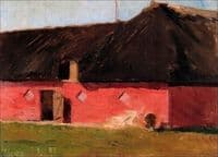 Landscape with a Red House