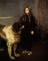 Girl with a Dog