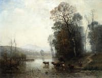 Landscape with Cows