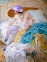 Nude in a Boudoir