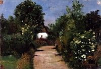 White House Amid the Bushes