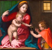 Madonna and Child with Saint John the Baptist