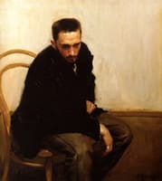 Portrait of Painter N. Petrov
