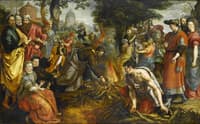 Saint Paul on Malta Bitten by a Viper