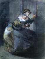 Mother and Two Infants
