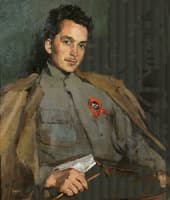 Portrait of Writer Dmitry Furmanov