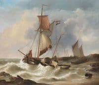 Boats in a stiff breeze