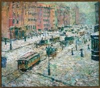 Trolleys in the Snow