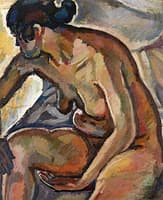 Seated Female Nude