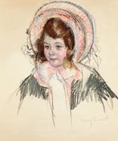 Sara in Bonnet and Coat