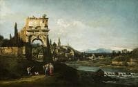 Capriccio with a Roman Arch