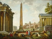 Imaginary Landscape with Roman Ruins