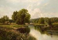 Weeds by the River Dart