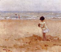 Little Girl on the Beach