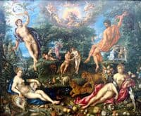 The Four Elements with Scenes from the Creation Beyond