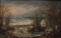 Winter Landscape with Castle