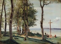 Honfleur - Calvary on the Cote de Grace