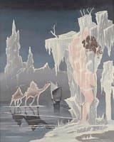 La femme dans la glace