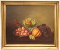 STILL-LIFE WITH FRUIT AND COMPOTE
