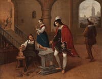 Scene from 'Käthchen of Heilbronn'