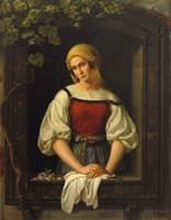 Das Mädchen mit der entblätterten Rose
