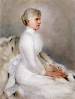 'To My Mother' Portrait of Maria Sophia Tarbell, nee Fernando