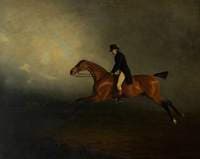 Archibald Kennedy Riding a Match from Culzean to Glasgow