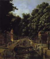 The Oude Gracht in Haarlem