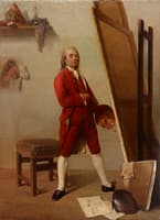 Portrait of an Artist in his Studio