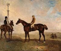 The Duke of Richmond's 'Rough Robin' with the Jockey Frank Buckle Up