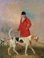 Thomas Hilton and His Hound 'Glory'