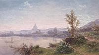 Le Tibre, Saint-Pierre et le Vatican (The Tiber, St Peter's and the Vatican)