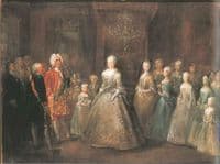 Reception of King August the Strong in the Berlin Stadtschloss