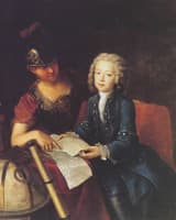 Portrait of French child prodigy Jean-Philippe Baratier